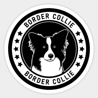 Border Collie Fan Gift Sticker